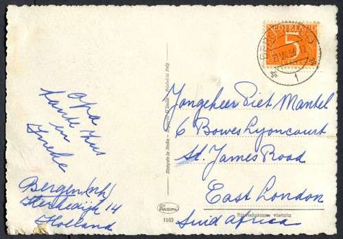 Netherlands - Post Card