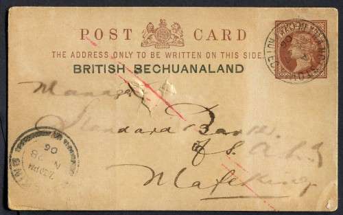 Bechuanaland - Post Card