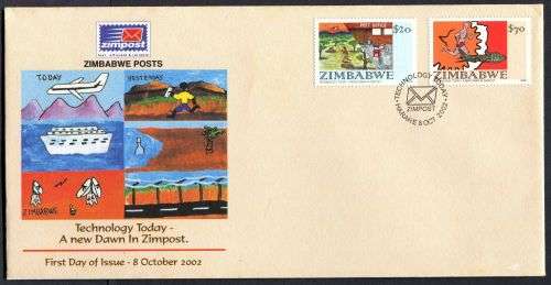 Zimbabwe - FDC - 2002