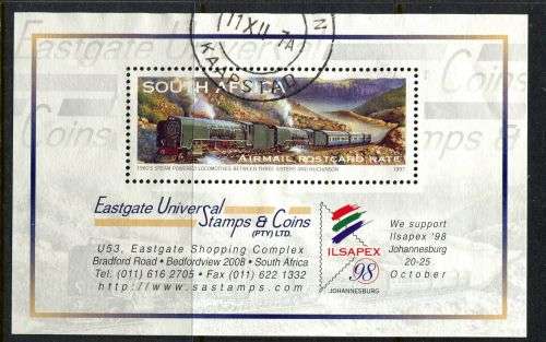 RSA - Miniature Sheet - 1997 - Used