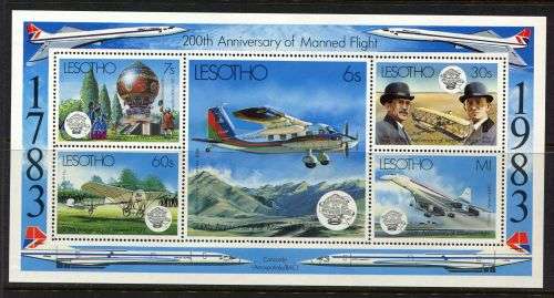 Lesotho - Miniature Sheet - 1983 - MNH