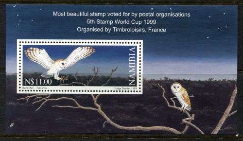 Namibia - Birds - Miniature Sheet - 1999 - MNH