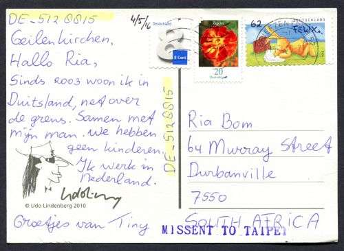 Germany - Modern Used Post Card