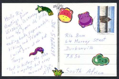 Germany - Modern Used Post Card