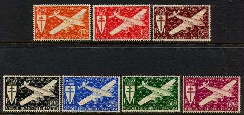 Equatorial Africa - Aircraft - 1941 - MM