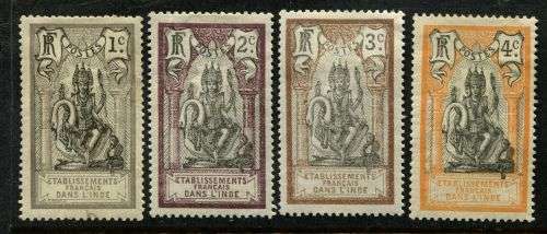 French Indian Settlements - 1914 - MM