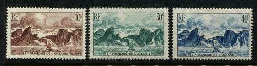 French Oceanic Settlements - 1948 - MM