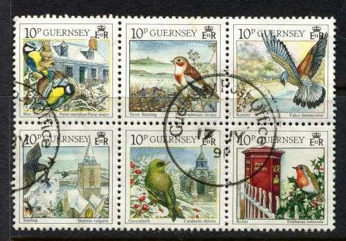 Guernsey - Birds - 1990 - Used