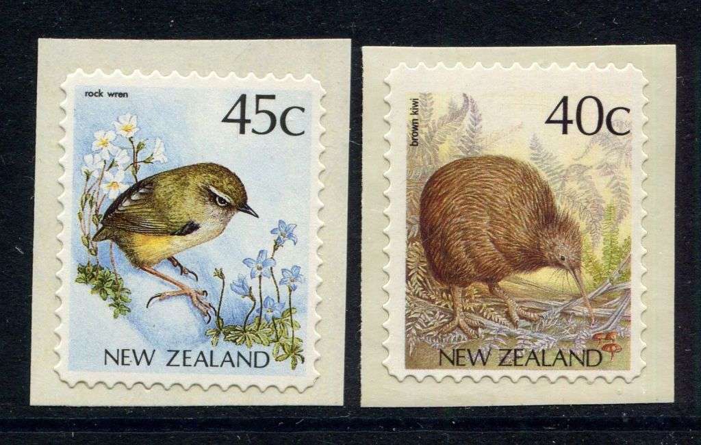 New Zealand - Birds - 1988 - MNH