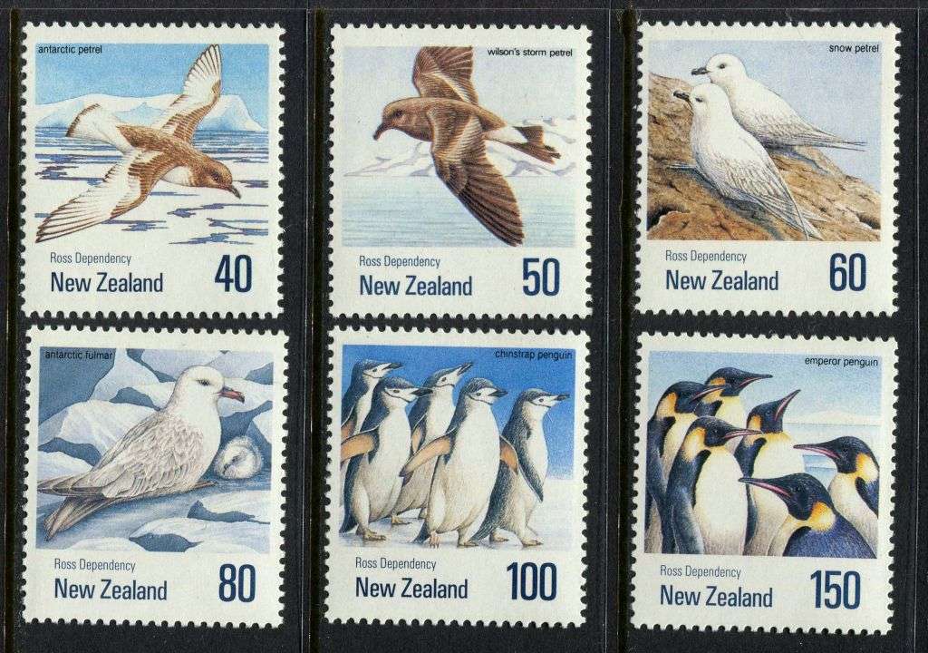 New Zealand - Birds - 1990 - MNH
