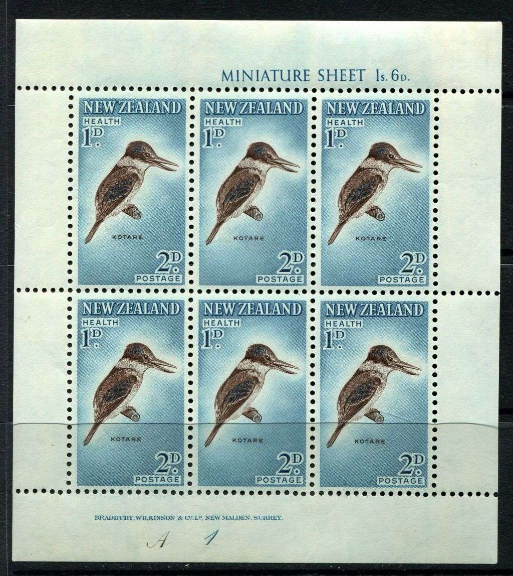 New Zealand - Miniature Sheet - 1960 - MNH