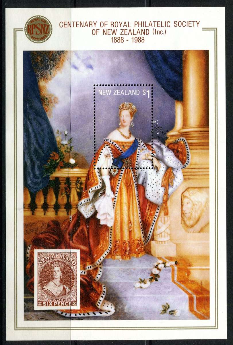 New Zealand - Miniature Sheet - 1988 - MNH