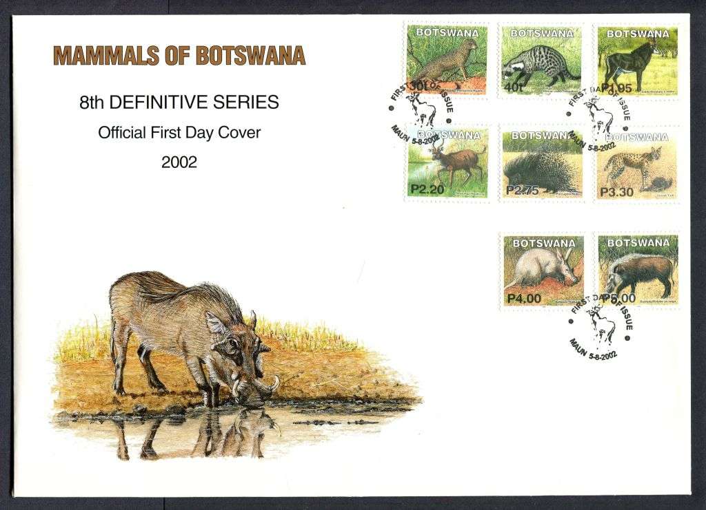 Botswana - Set of 2 FDC`s - 2002