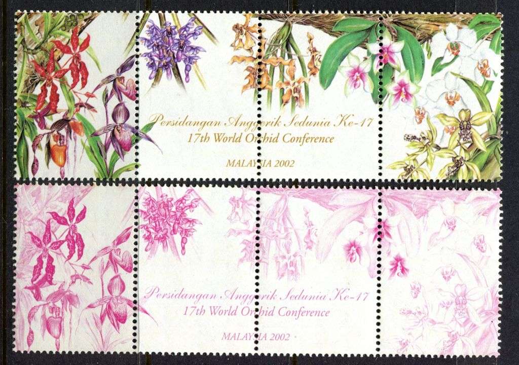 Malaysia - Labels - 2002 - MNH