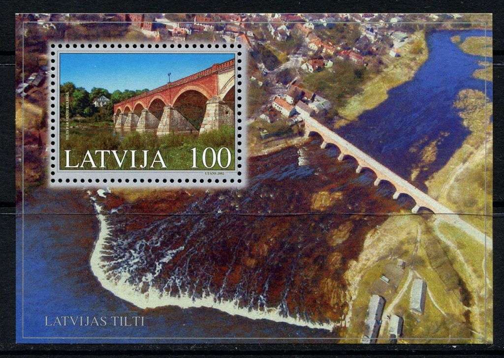 Latvia - Miniature Sheet - 2002 - MNH