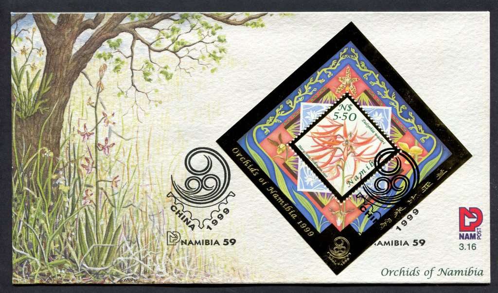Namibia - Miniature Sheet FDC 3.16 - 1999