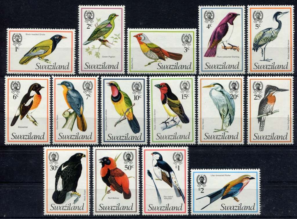 Swaziland - Birds - 1976 - MNH
