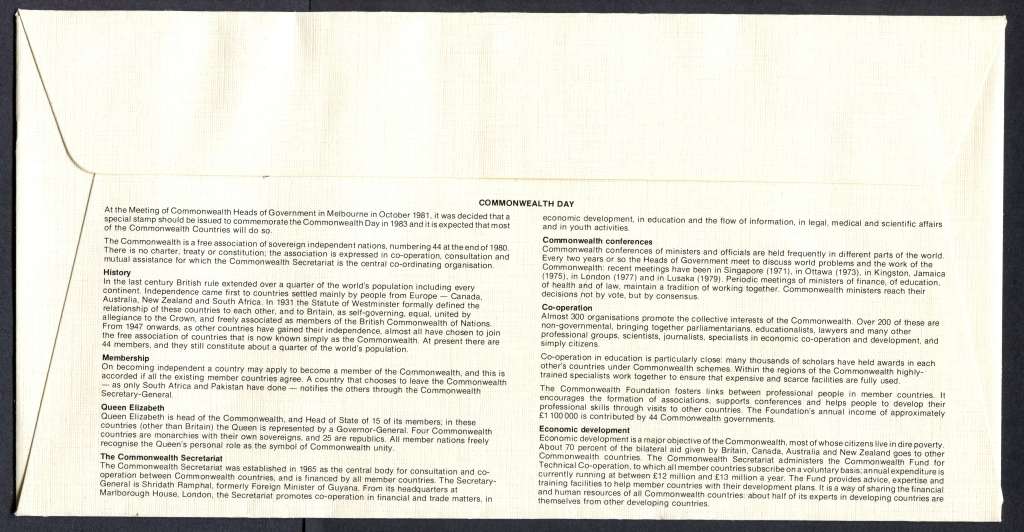 Lesotho - FDC - 1983