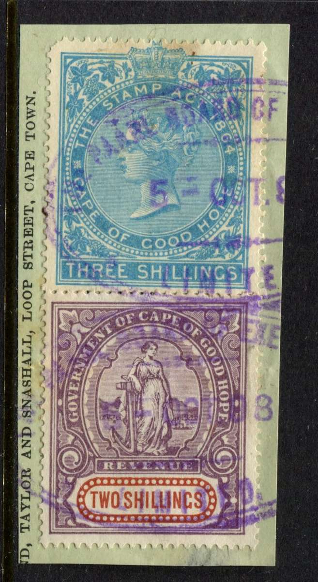 Cape of Good Hope - Revenue - Used on Piece