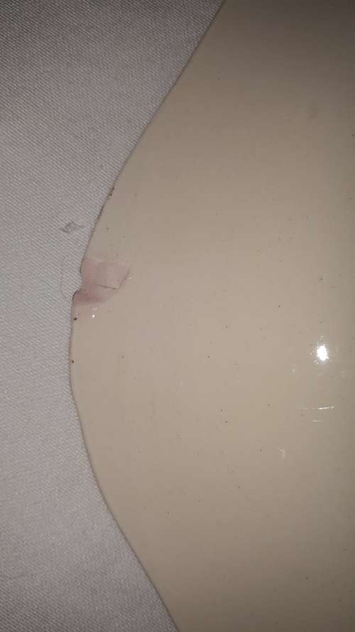 VINTAGE SIMPSONS Ltd PORCELAIN 19 PIECE TEA SET: 6 Trios and 1 Cake Plate