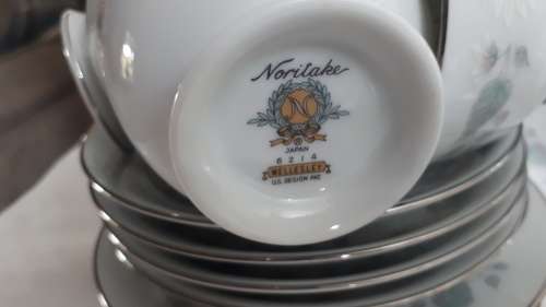 VINTAGE NORITAKE WELLESLEY TEA TRIOS - PRICED PER ITEM