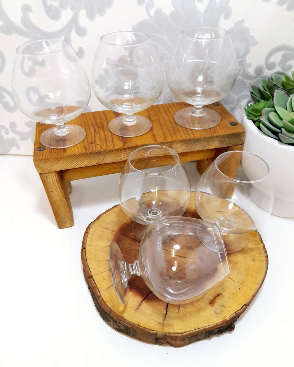 Set Of 6 Extra Fine Snifter Glasses