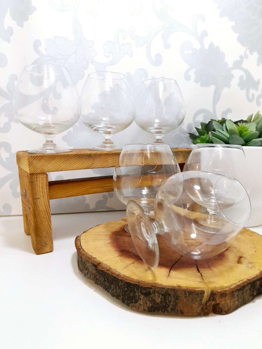 Set Of 6 Extra Fine Snifter Glasses