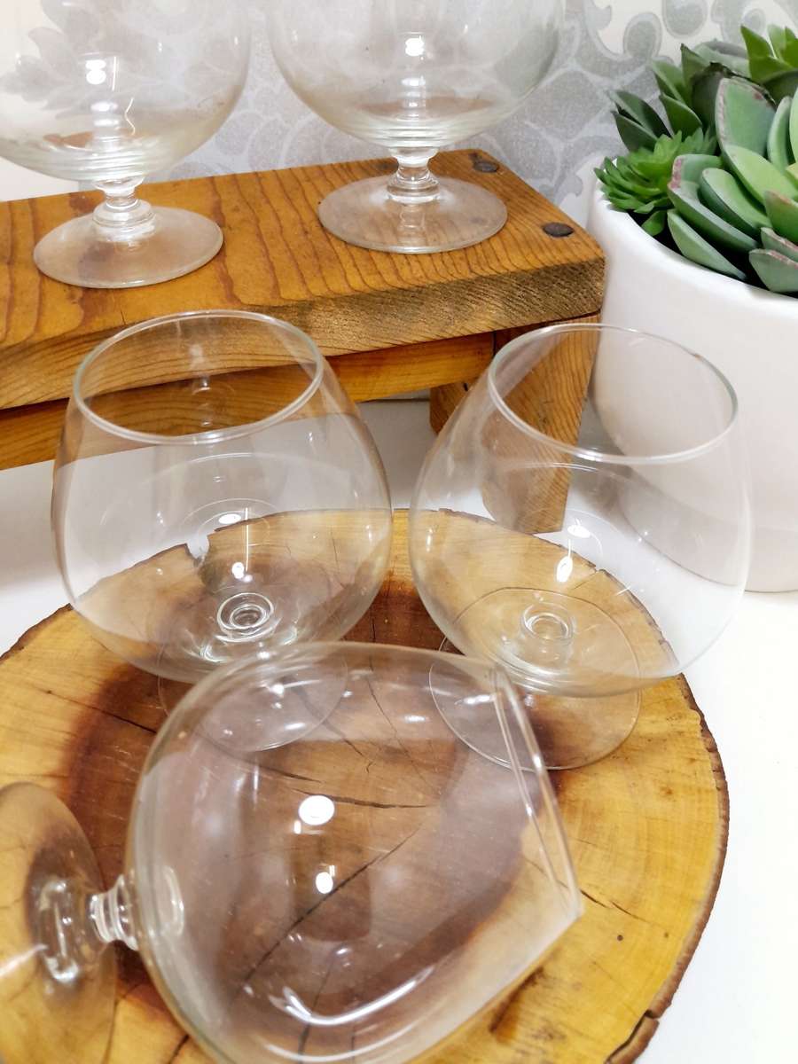 Set Of 6 Extra Fine Snifter Glasses