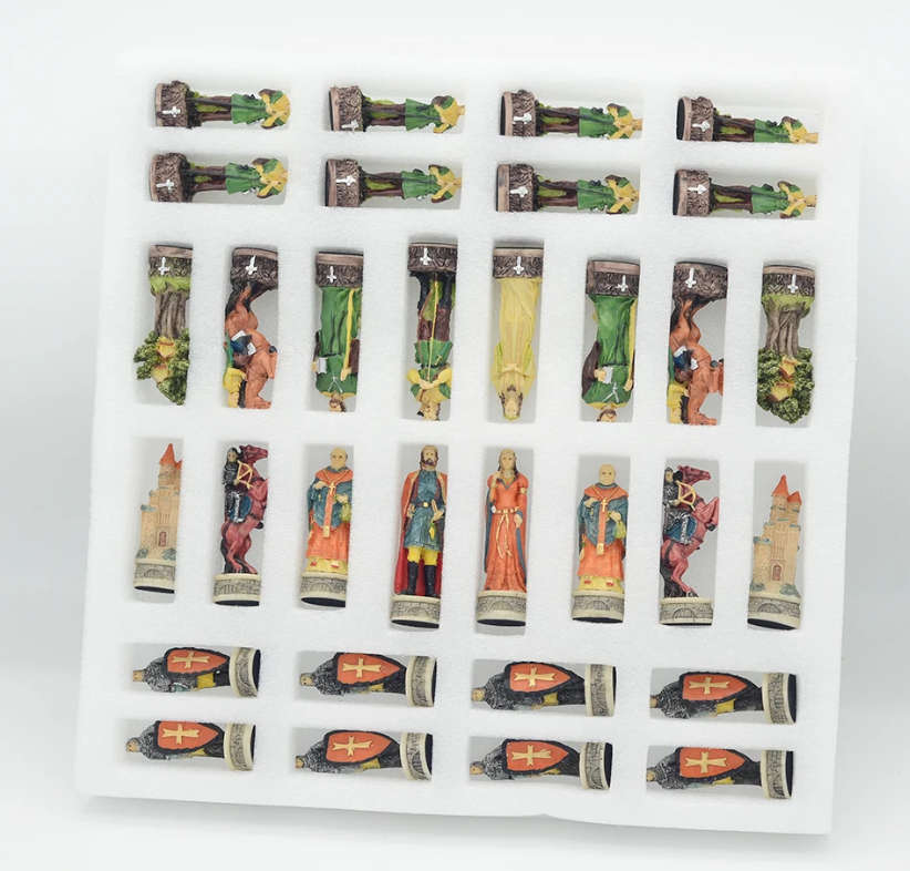 Robin Hood Character themed chess game - only chess pieces