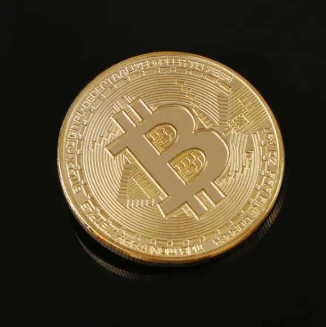 Bitcoin Gold Colour Coin