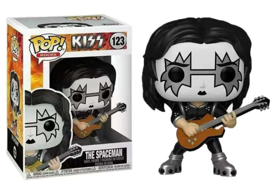 Funko Pop Vinyl Action Figure Collection Model Toys Gifts  The Spaceman From Kiss Band