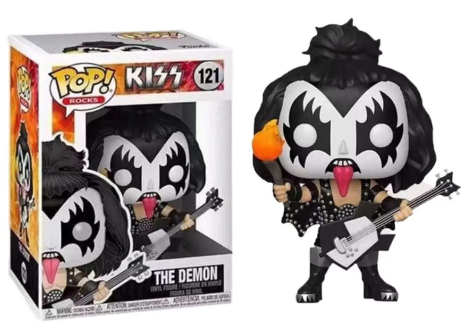 Funko Pop Vinyl Action Figure Collection Model Toys Gifts  The Demon From Kiss Band