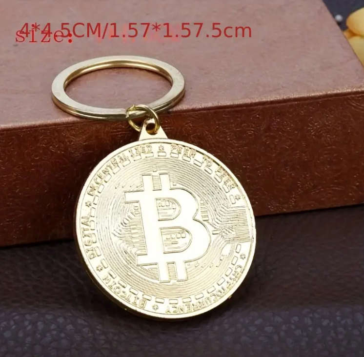 Bitcoin Gold Keyring