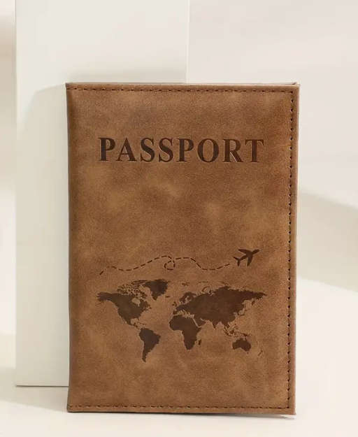 Map Printed Passport Cover
