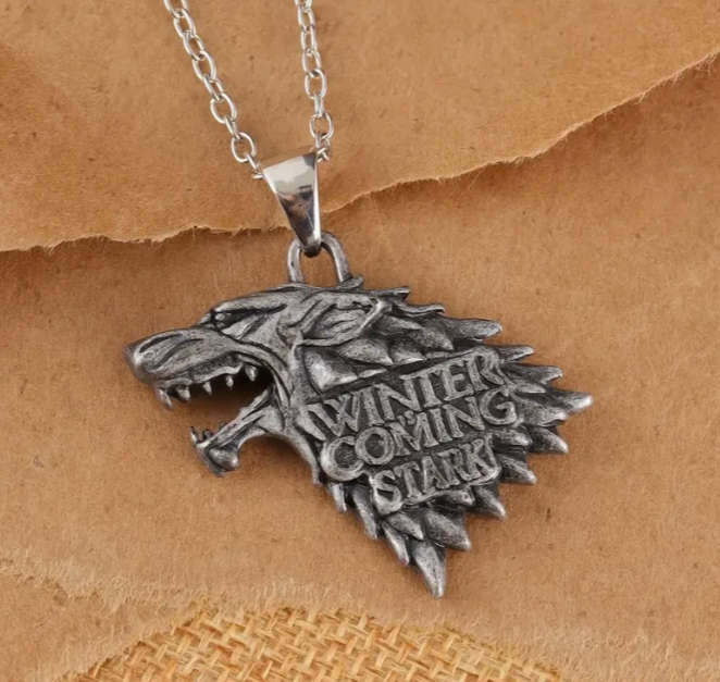 Game of Thrones Wolf Necklace