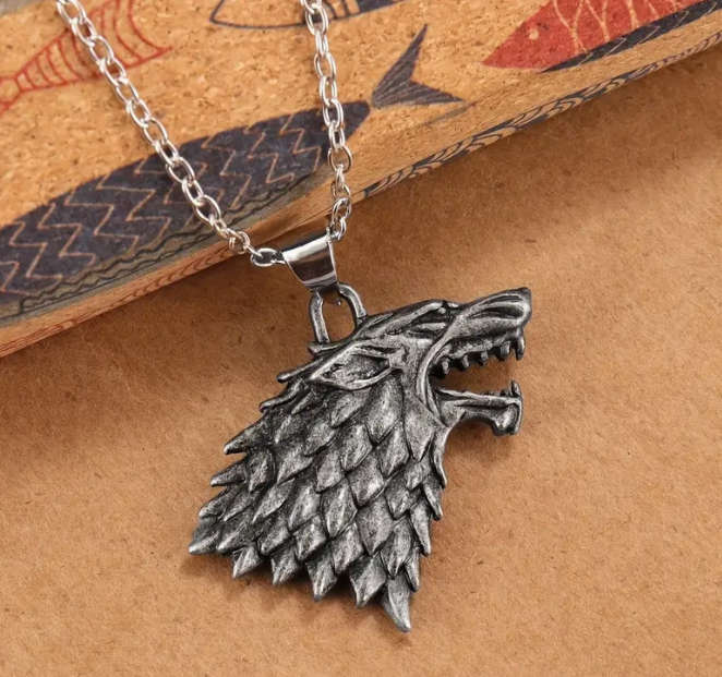 Game of Thrones Wolf Necklace