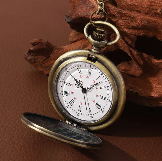 Hollow Out Design Pocket Watch