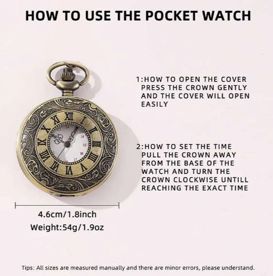 Hollow Out Design Pocket Watch