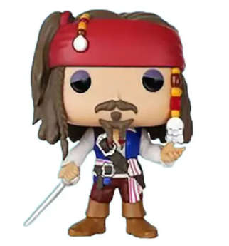 Vinyl Action Figure - Pirates of Caribbeans Captain Jack Sparrow 1