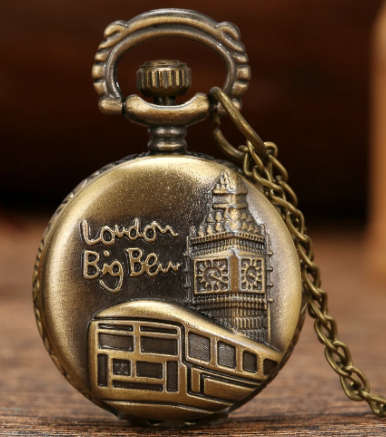 Mini London Big Ben Pocket Watch
