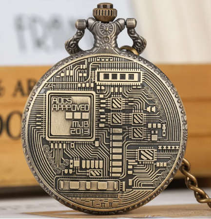Bitcoin Pocket Watch