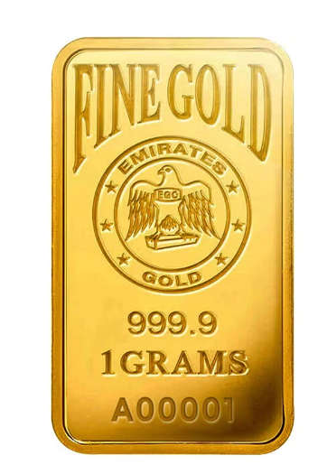 1g Pure 999.9 Fine Gold Bar 24KT - 1 Gram