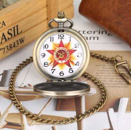 Vintage USSR Pocket Watch