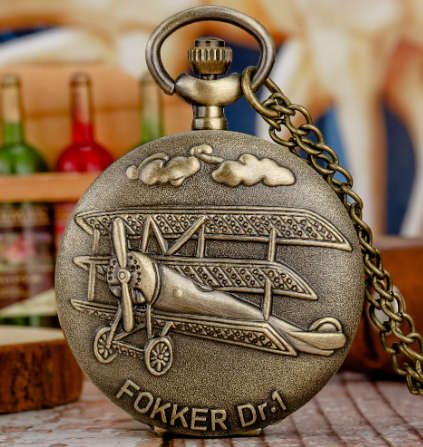Sailplane Pocket Watch