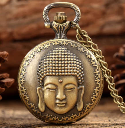 Mid-Size Bronze Pocket Watch