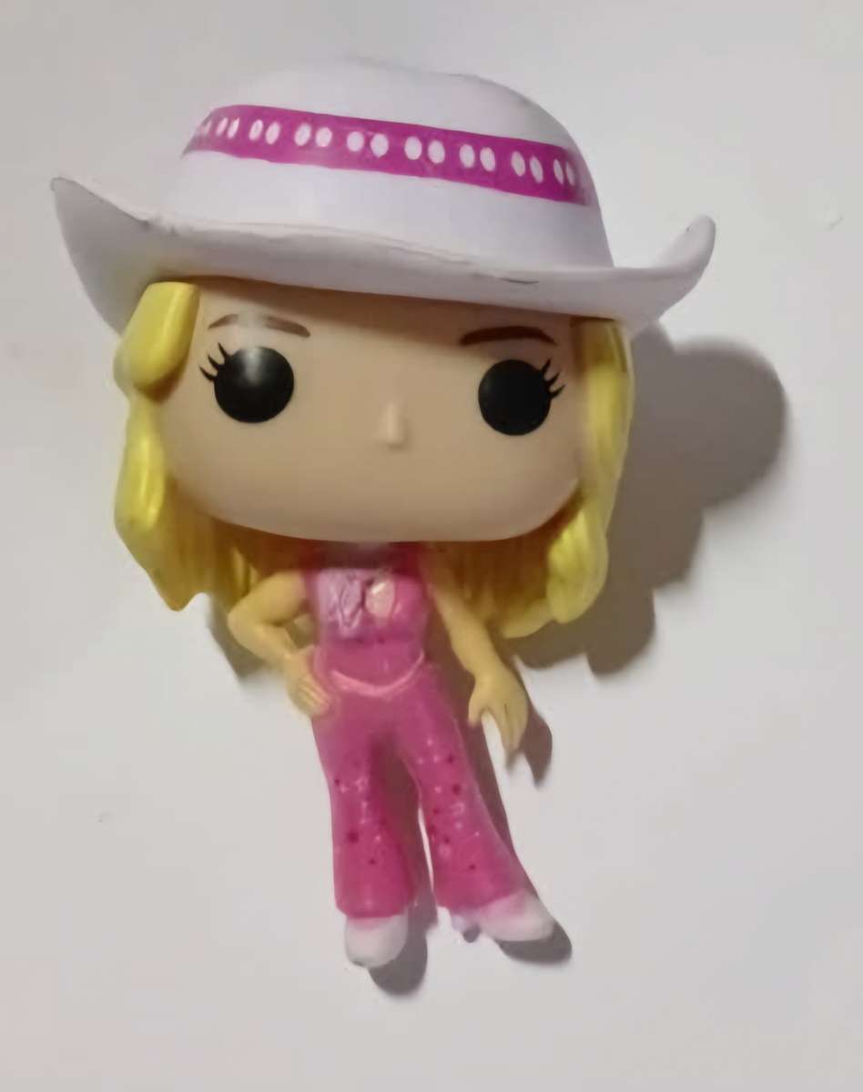 Vinyl Action Figure - Western Barbie