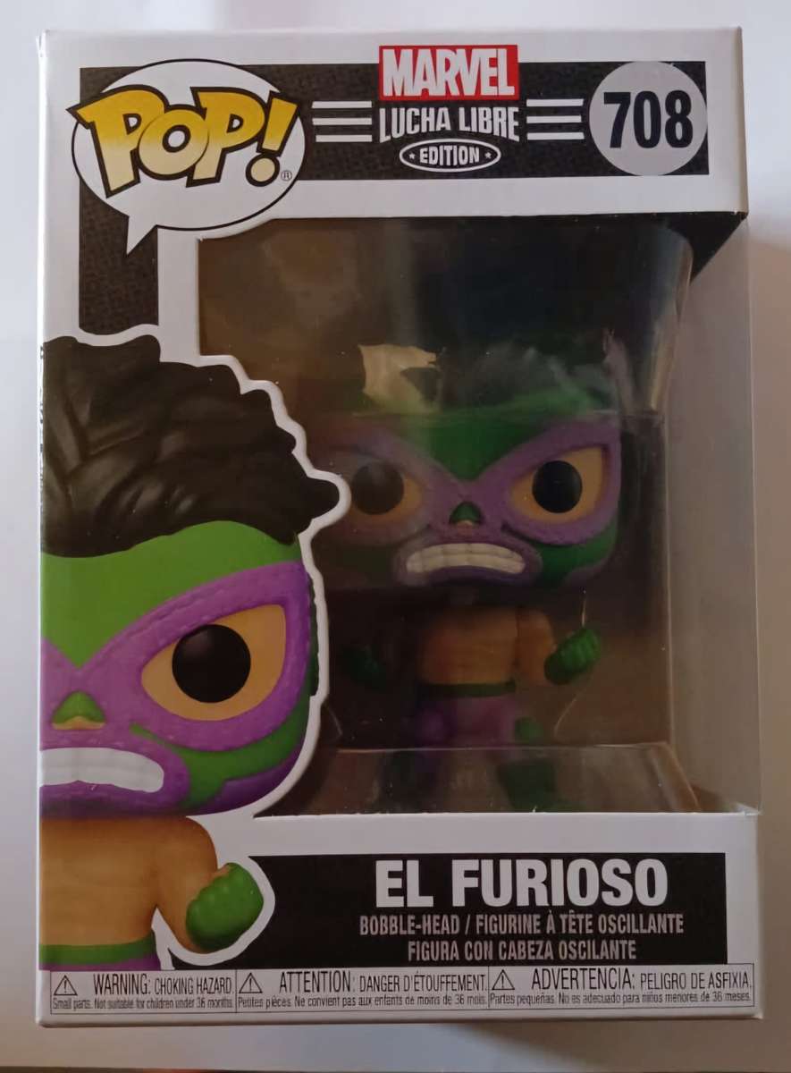 Funko Pop! Luchadores Hulk Vinyl Figure