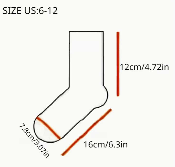 5 Pairs Of Random Colors Men Casual Sports Sock