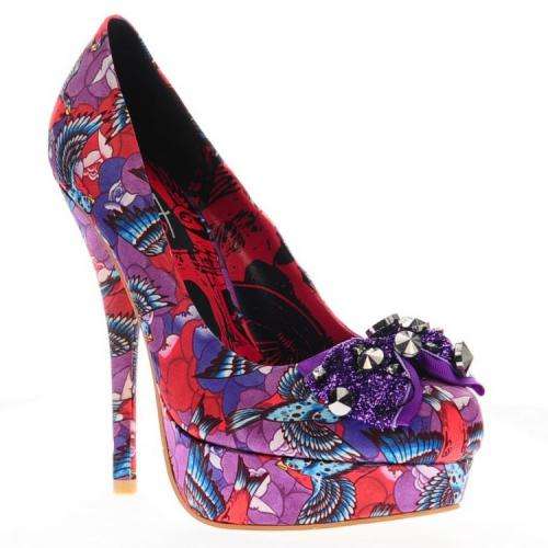 IRON FIST HEELS - HAVANA BREEZE PLATFORM - SIZE 5