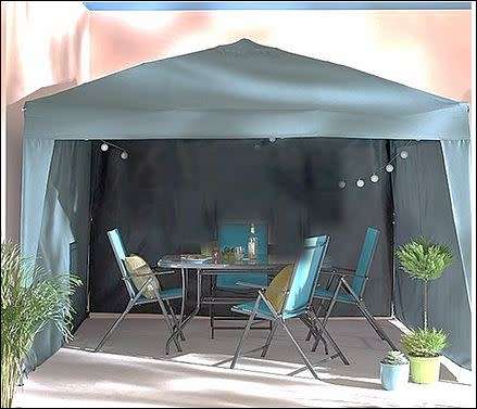 3M GAZEBO WITH SIDES